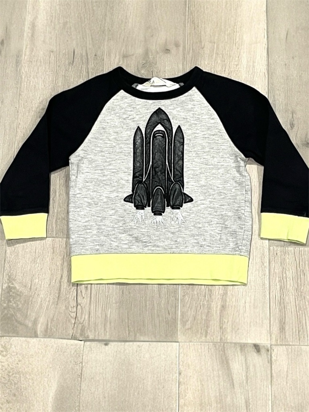 H&M Kids Rocket Sweatshirt - Size 2-4Y